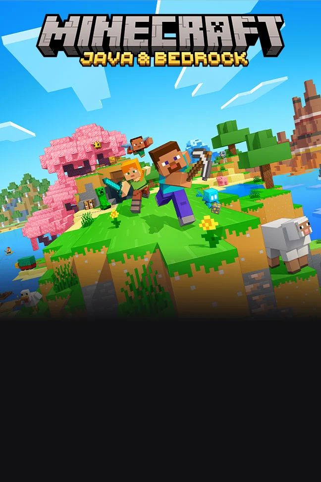 Minecraft key art
