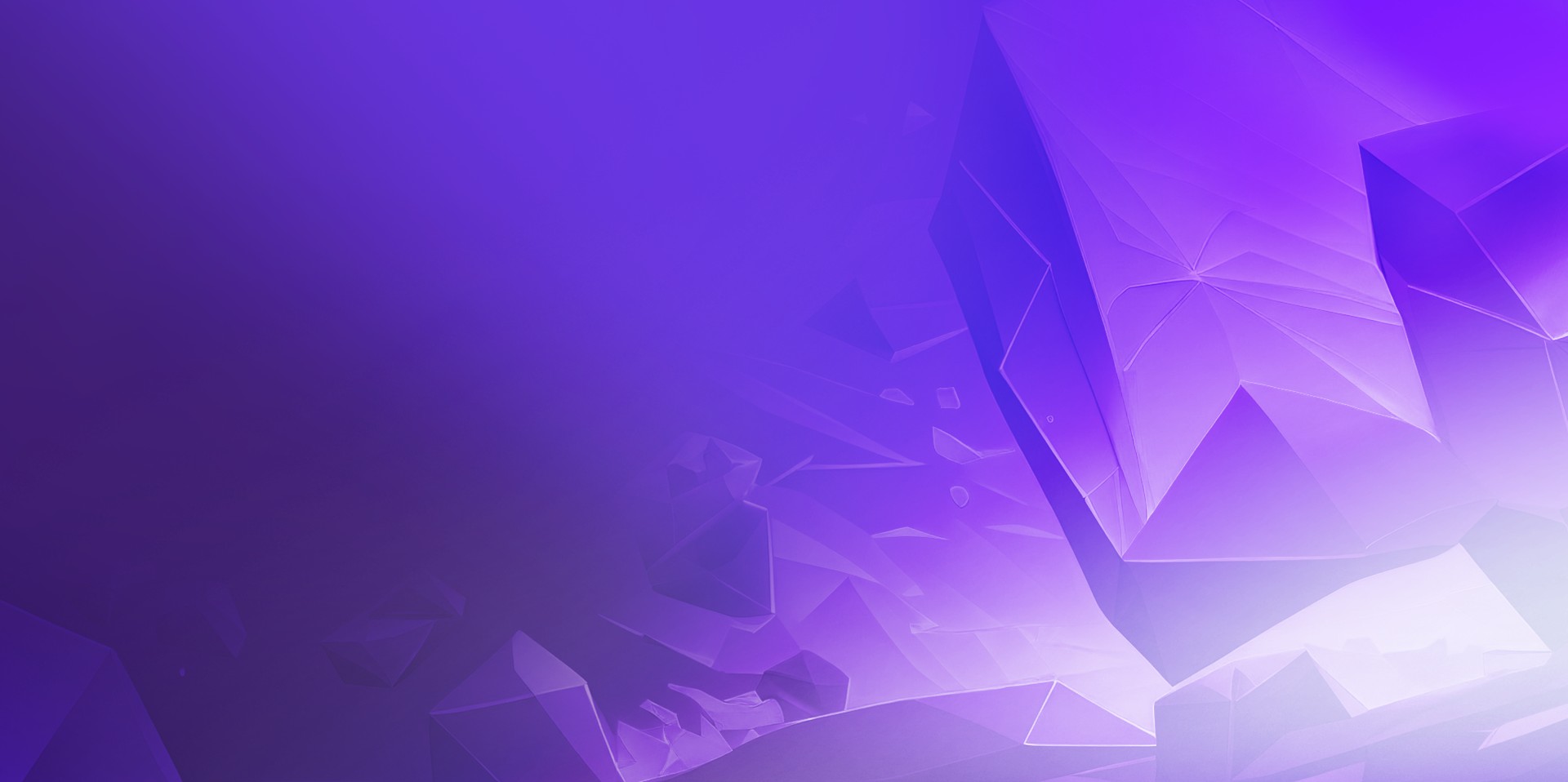 A purple background